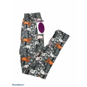 Leggings Depot flamingos soft girls L-XL